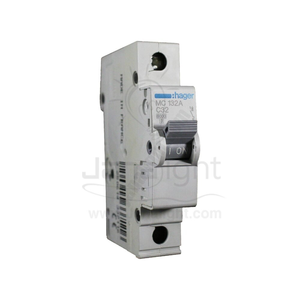 مفتاح هاجر احادي 32 امبير 6 كيلو hager, circuit breaker, 1 pole, 6KA, 32 Amp